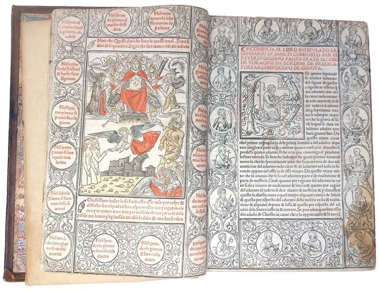 Legendario di sancti novamente ben stampado vulgare.