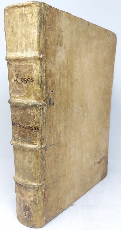 LEGES NOVAE REIBUBLICAE GENUEN...1576 (Legato con Manoscritto): LEGES REIPUBLICAE GENUENSIS …