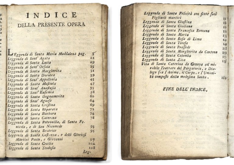 Leggendario delle SS. Vergini le quali volsero morire per il … | Immagine Gallery 6