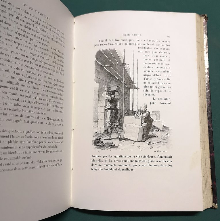 Les Beaux Messieurs de Bois-Doré. Illustrations d'Adrien Moreau.