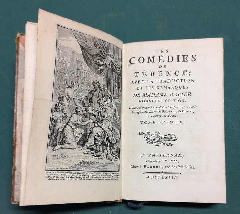 Les Com&amp;eacute;dies de T&amp;eacute;rence,&amp;nbsp;avec la traduction et les remarques de …