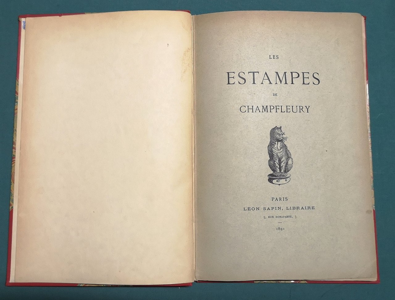 Les Estampes de Champfleury. Catalogue des eaux-fortes, lithographies, caricatures, vignettes …