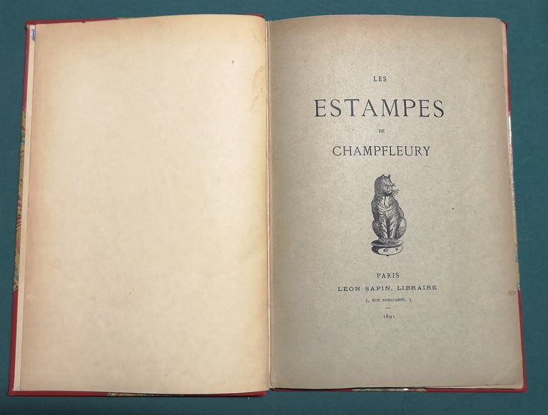 Les Estampes de Champfleury. Catalogue des eaux-fortes, lithographies, caricatures, vignettes … | Immagine Gallery 1