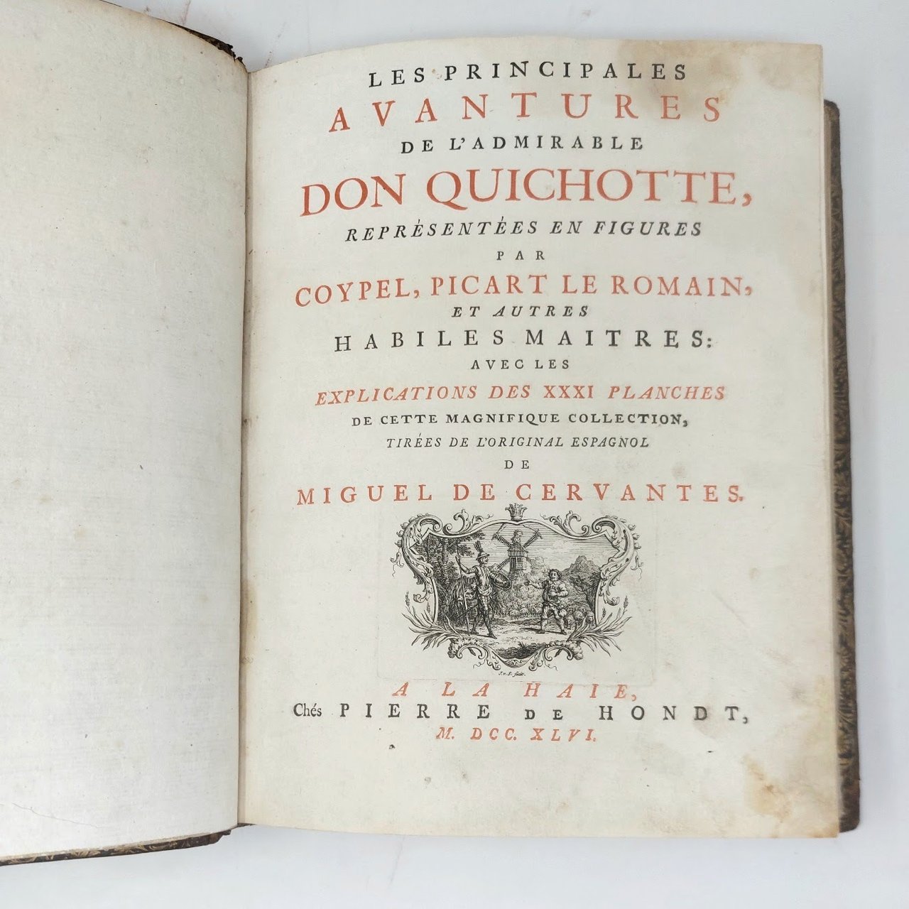 Les Principales Avantures de l'admirable Don Quichotte,