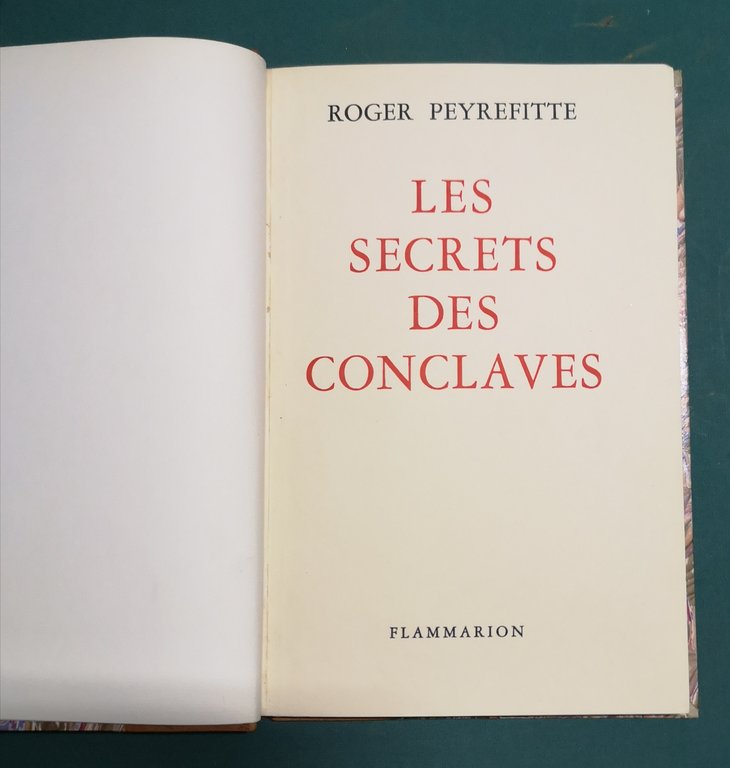 Les secrets des conclaves.