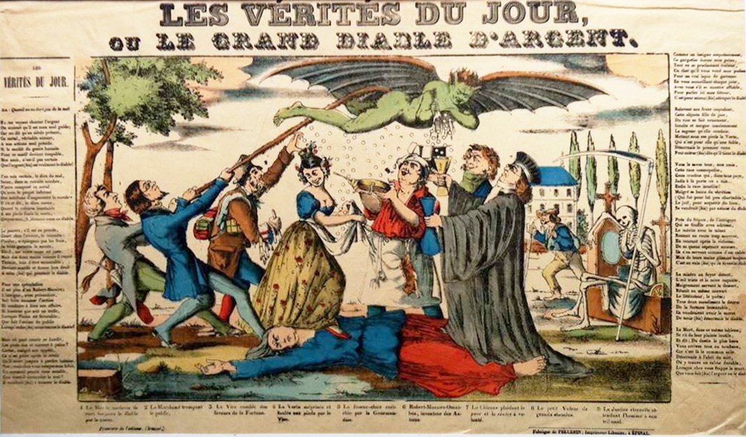 Les Vérités du jour ou le grand diable d'argent.