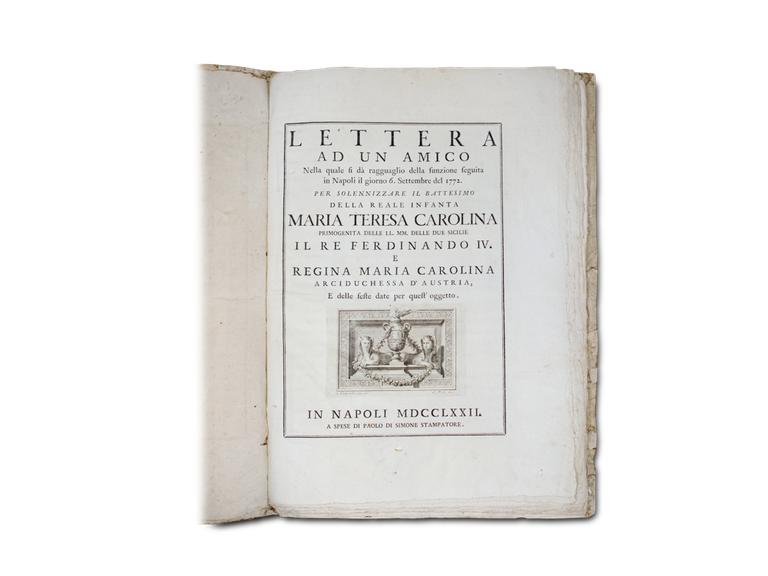 Lettera ad un amico &amp;nbsp;nella quale si d&amp;agrave; ragguaglio della …