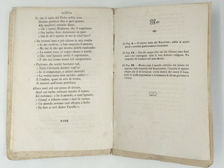 Lettera d'un Biscottinista Milanese da Roma al suo Presidente in …