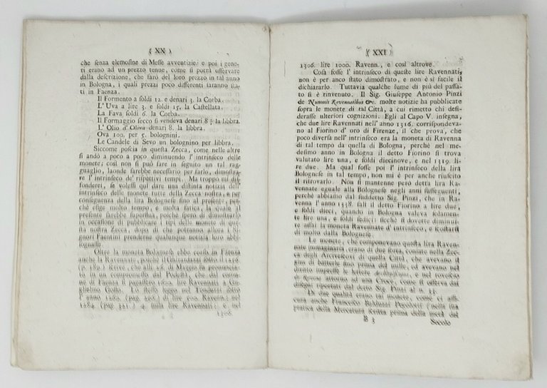 Lettera scritta al... conte Giacomo Zauli sopra una moneta di …