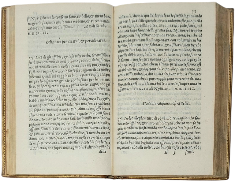 Lettere amorose di madonna Celia gentildonna romana scritte al suo …