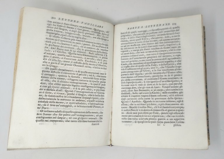 Lettere Familiari, divise in due parti.