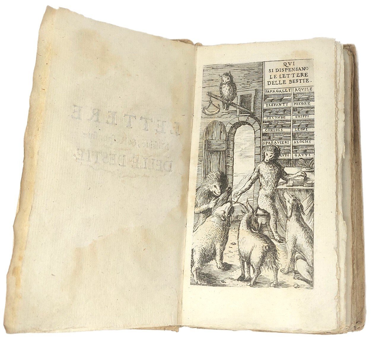 Lettere missive, e responsive delle bestie, con l'osservationi sopra cadauna …