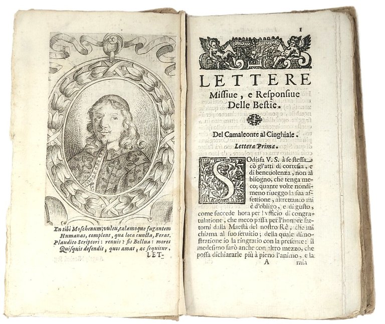 Lettere missive, e responsive delle bestie, con l'osservationi sopra cadauna …