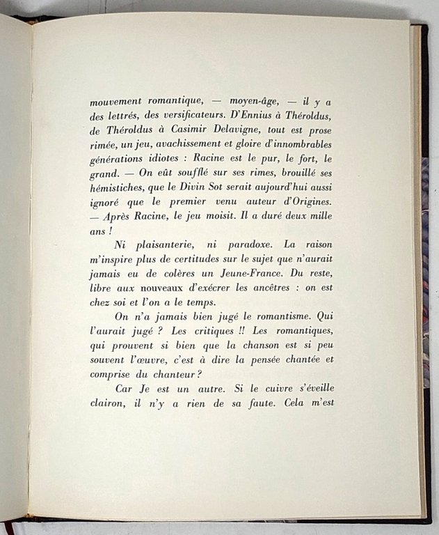 Lettre dite du voyant. &amp;Agrave; Paul Demeny du 15 May …