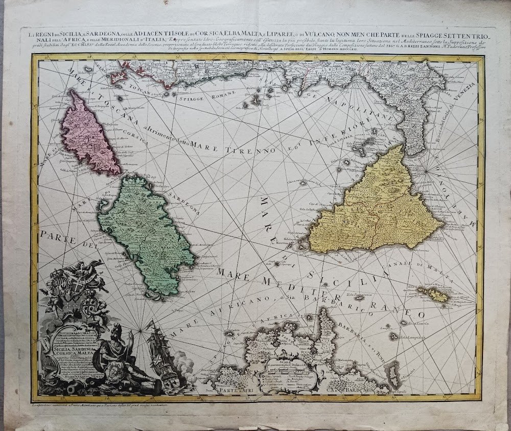 Li Regni di Sicilia e Sardegna colle Adiacenti Isole di …
