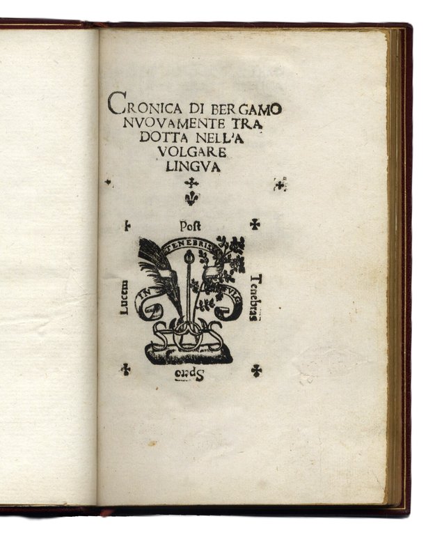 Libro de l'Origine, &amp;amp; tempi de la nobile, &amp;amp; antica …