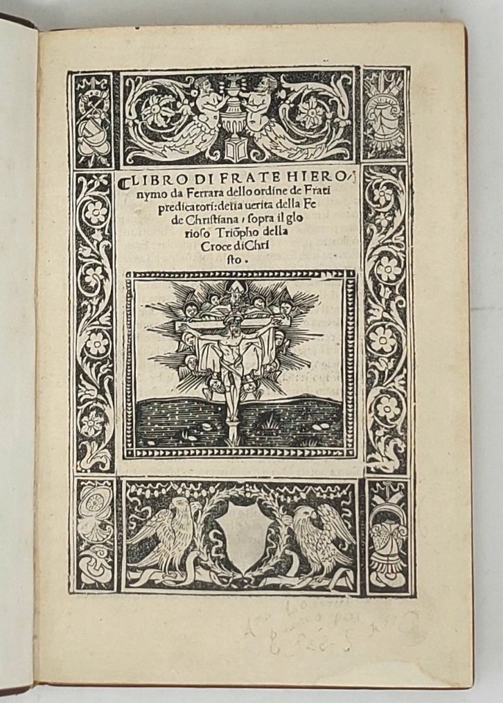 Libro sulla verit&amp;agrave; della fede Cristiana sul glorioso Triompho della …