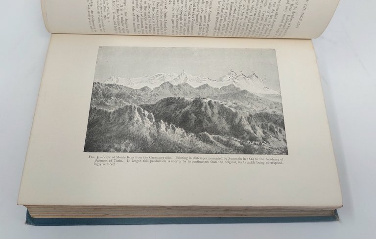 Life of Man on the High Alps.