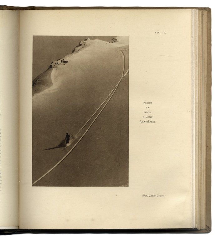 Lo sci e la tecnica moderna.