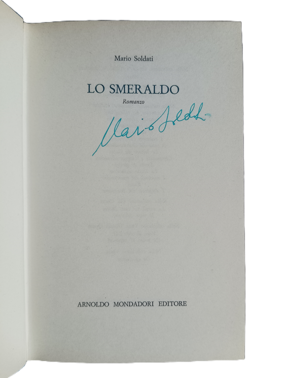 Lo smeraldo. Romanzo. | Immagine Gallery 2