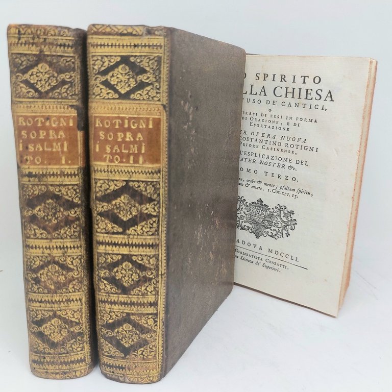 Lo spirito della Chiesa nell'uso de' salmi o ampia parafrasi … | Immagine Gallery 1