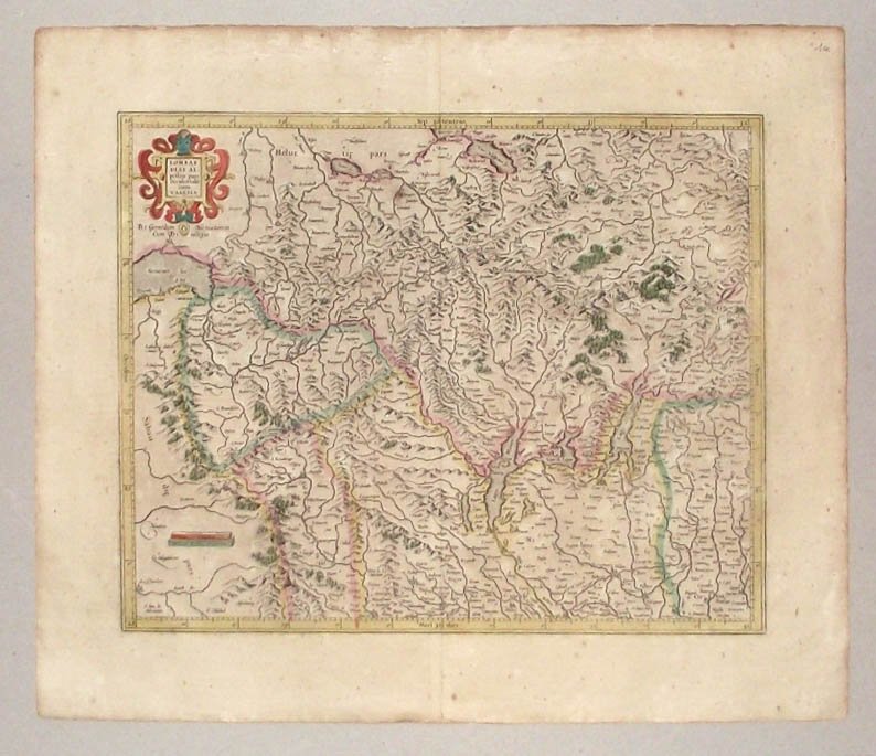 Lombardiae alpestris pars occidentalis cum Valesia.