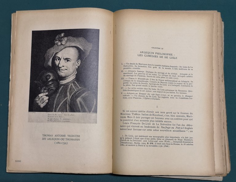 Luigi Riccoboni dit Lélio Un apôtre de l'art du Théatre …