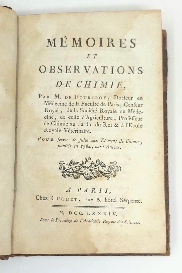 M&amp;eacute;moires et observations de Chimie pour servir de suite aux …
