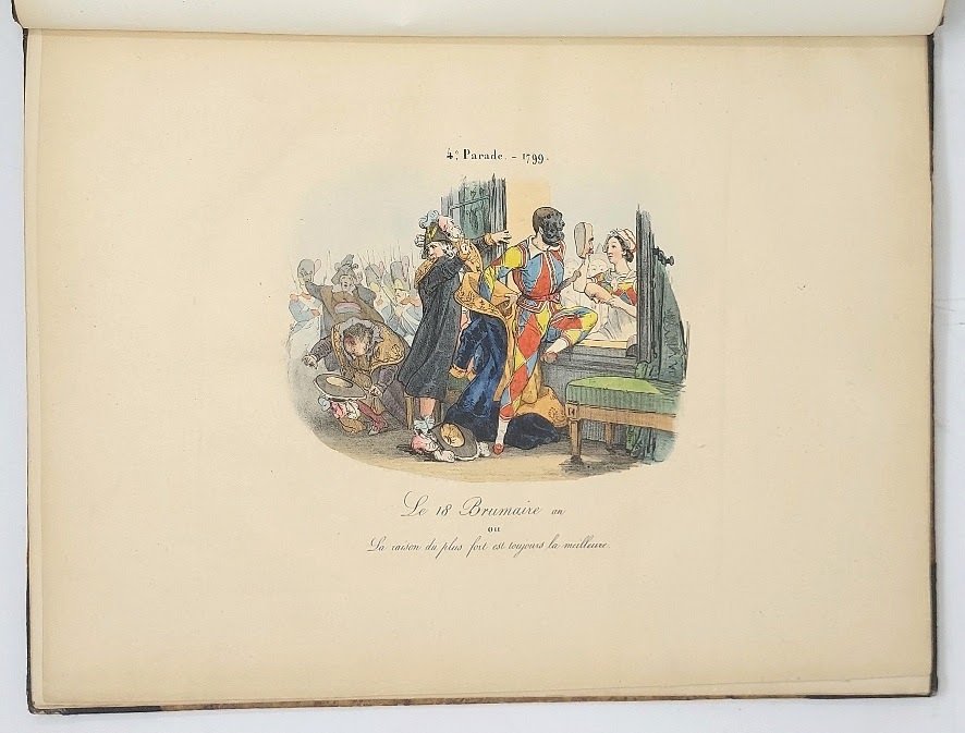 (Métamorphoses de Arlequin. Parades).