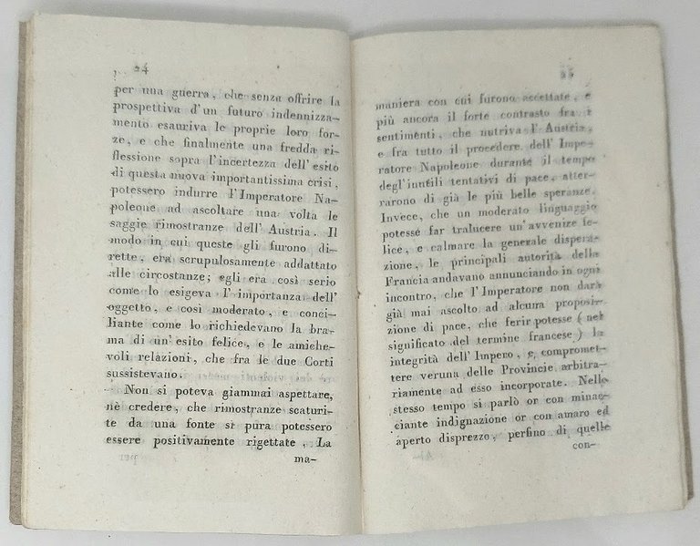 Manifesto di S. M. l'imperatore d'Austria, re d'Ungheria, e Boemia …
