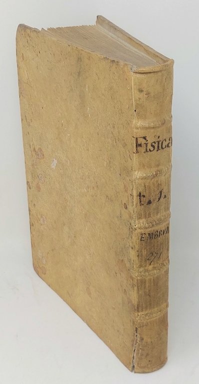 Manoscritto su carta XVIII secolo. Physica Ebreduni scripta sub dictamine …