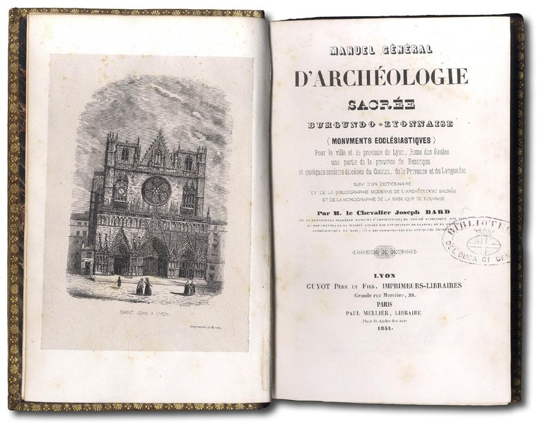Manuel g&amp;eacute;n&amp;eacute;ral d'arch&amp;eacute;ologie sacr&amp;eacute;e burgundo-lyonnaise