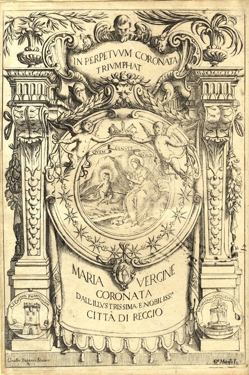 Maria Vergine coronata. Descrizione e dichiarazione della divota solennità fatta …