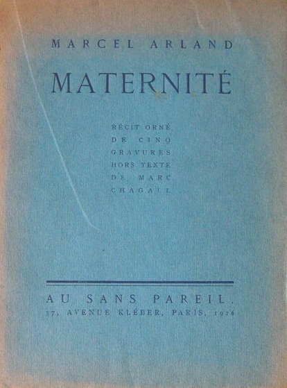 Maternit&amp;eacute;. R&amp;eacute;cit orn&amp;eacute; de cinq gravures hors texte de Marc …