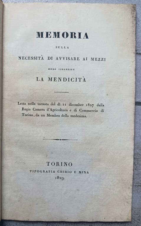 Memoria sulla necessit&amp;agrave; di avvisare ai mezzi onde isbandire la … | Immagine Gallery 2