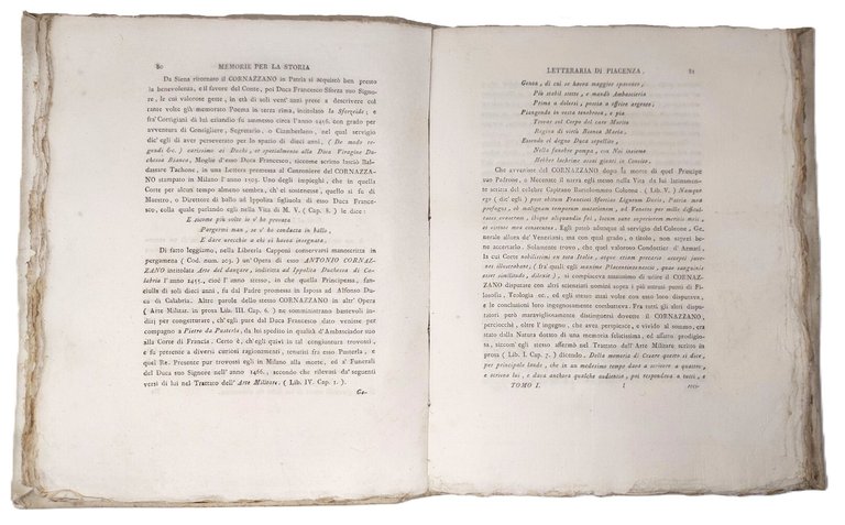 Memorie per la storia letteraria di Piacenza.