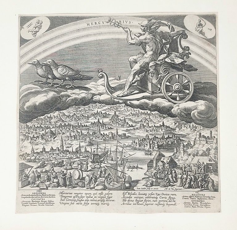 MERCURIUS. Planetarum Effectus et Forum in Signis Zodiaci super Provincias, …