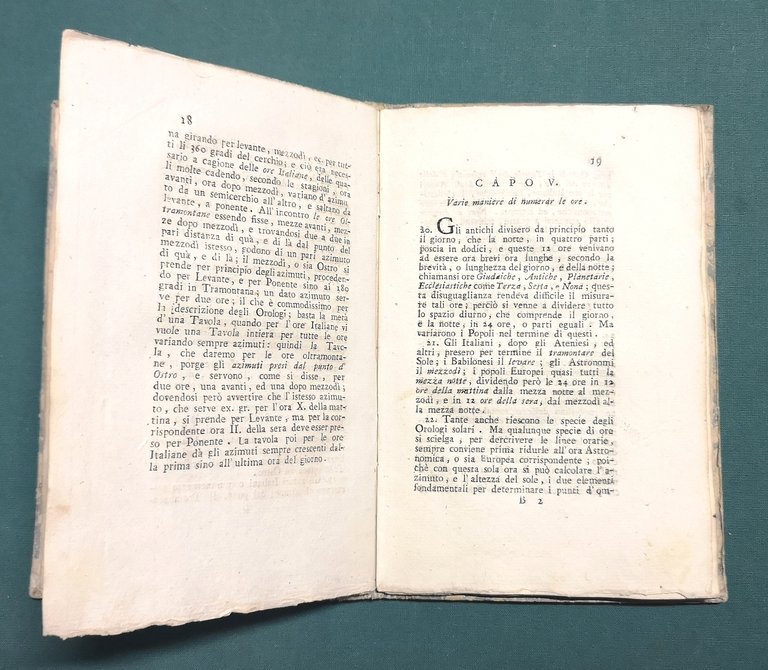 Metodo facile per descrivere gli Orologi Solari al nobilissimo giovinetto …