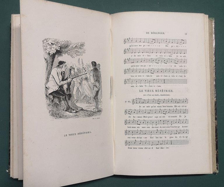 Musique des chansons de P.J. DE BÉRANGER, contenant les airs …