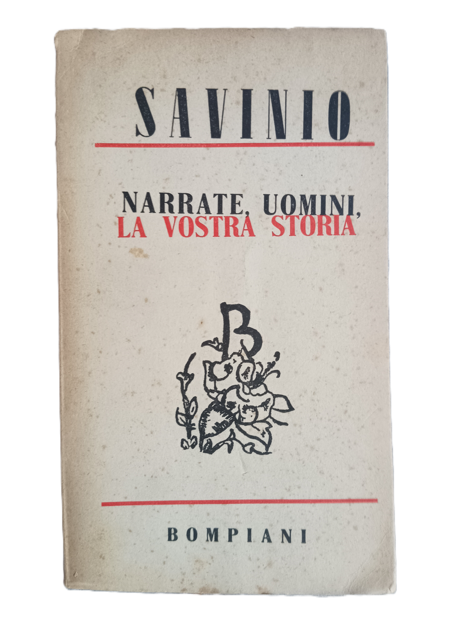 Narrate uomini la vostra storia. | Immagine principale