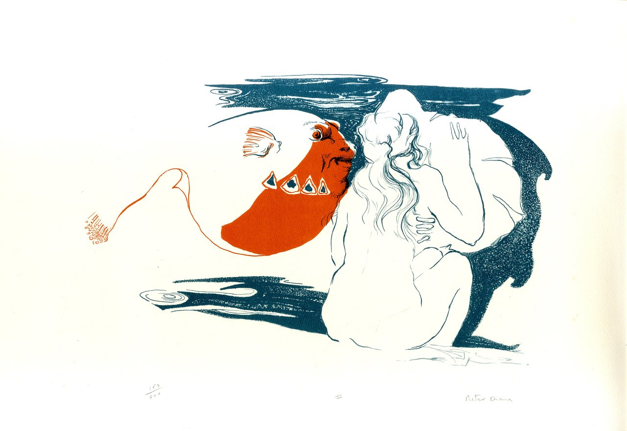 Nate dal mare. 5 litografie.