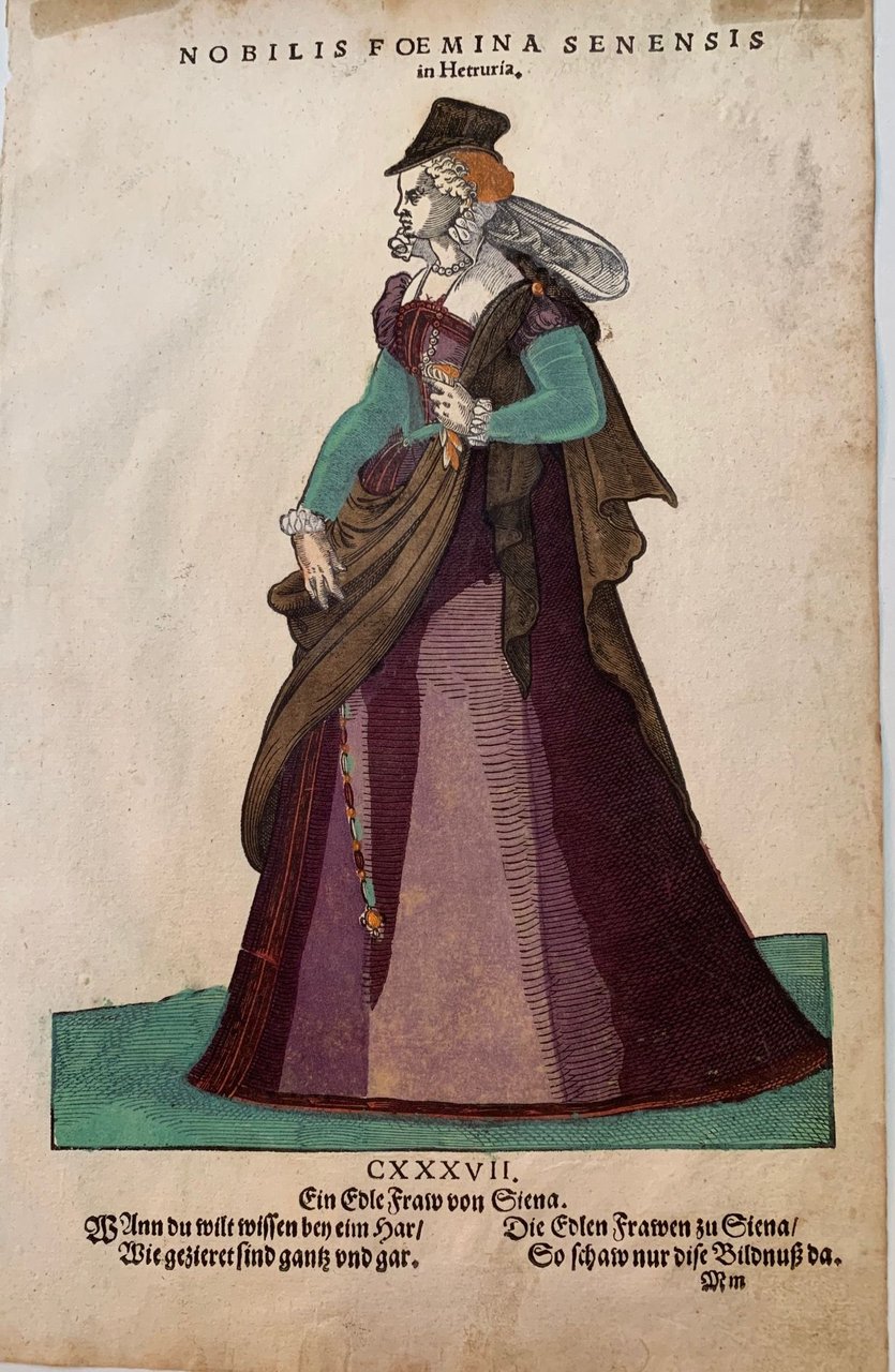 Nobilis foemina senensis.