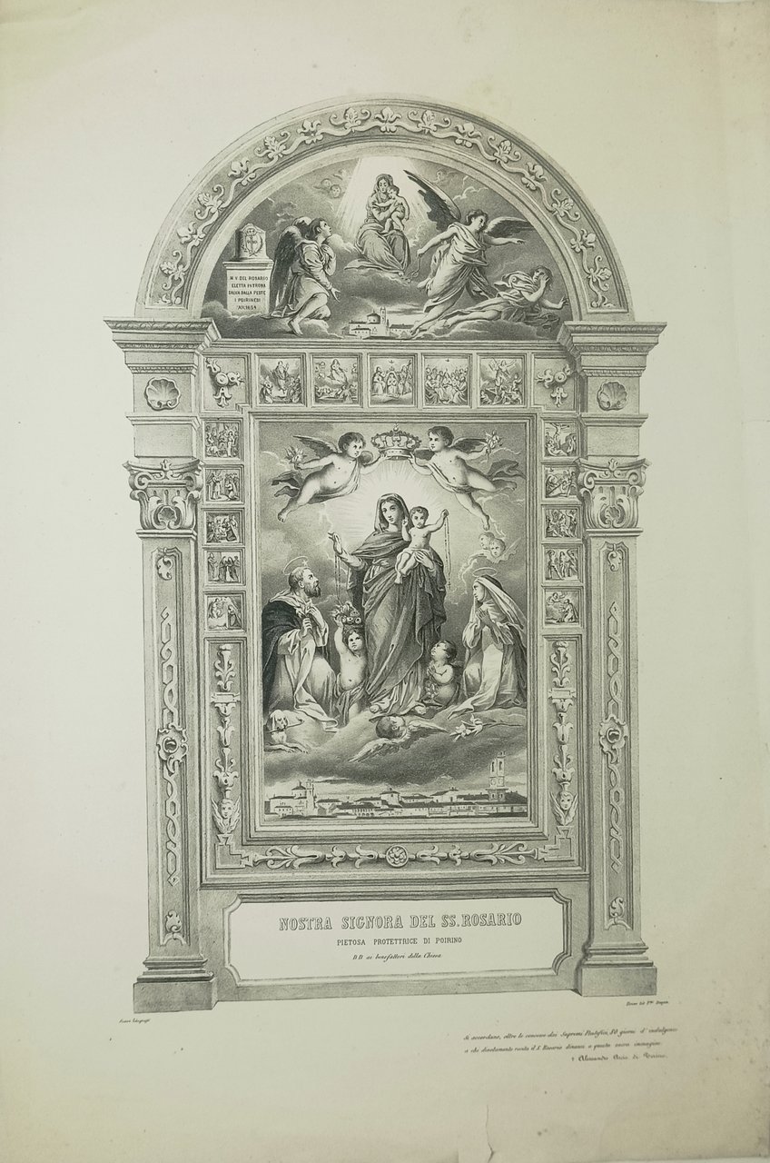 Nostra Signora del SS. Rosario Pietosa protrettrice di Poirino | Immagine principale