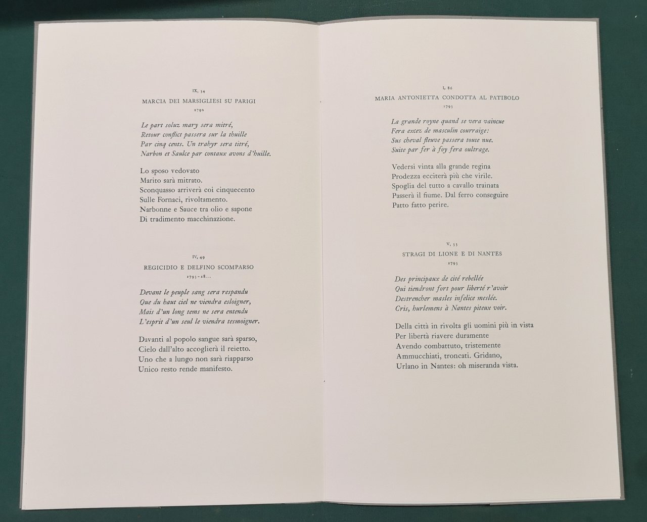 NOSTRADAMUS. Annunciatore nel secolo XVI della Rivoluzione che durerà dal …