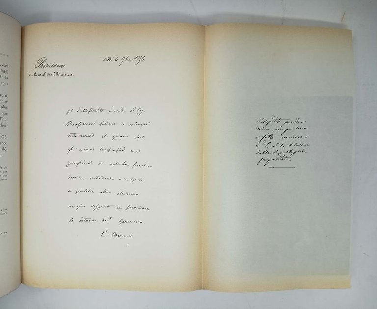 Notices sur les Explosifs en Italie.