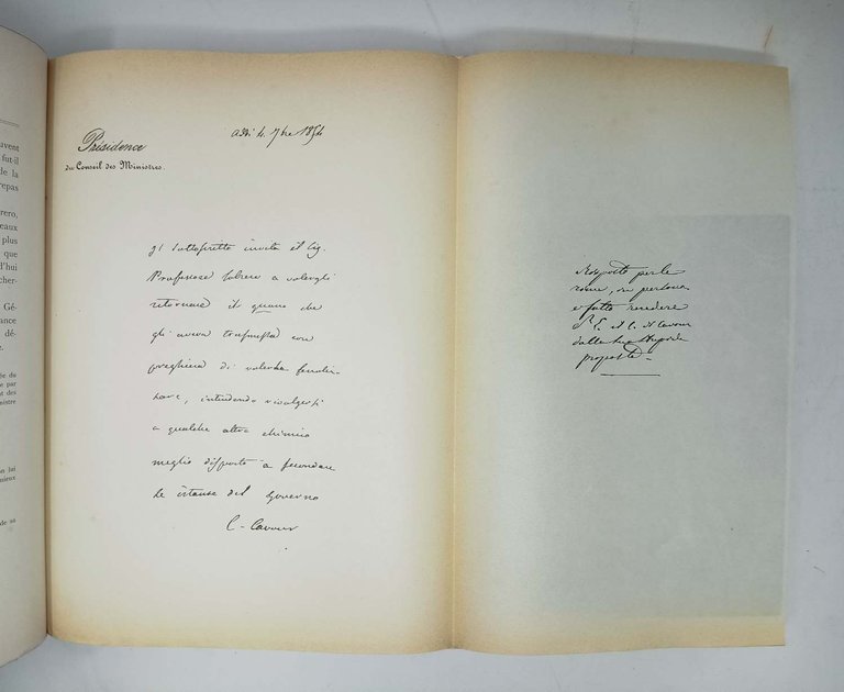 Notices sur les Explosifs en Italie.