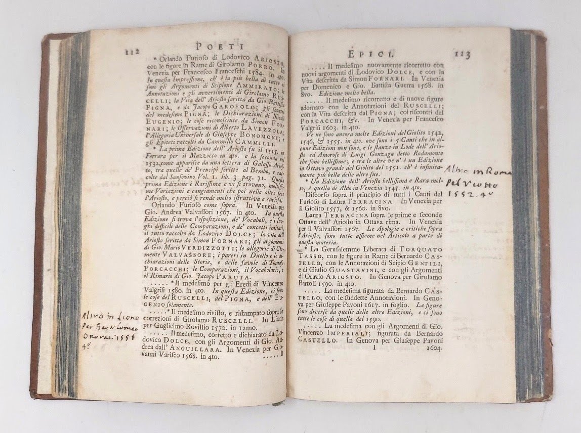 Notizia de' libri rari nella lingua italiana&amp;nbsp;divisa in quattro parti …