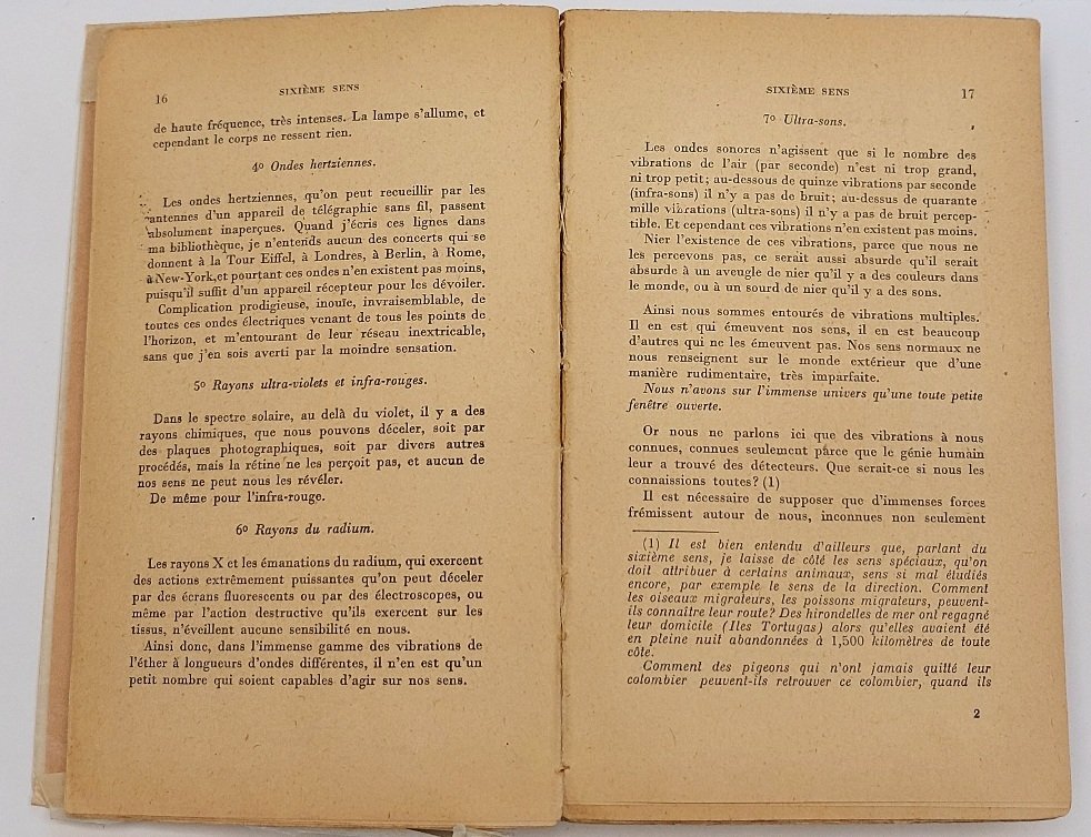 Notre sixi&amp;egrave;me sens.