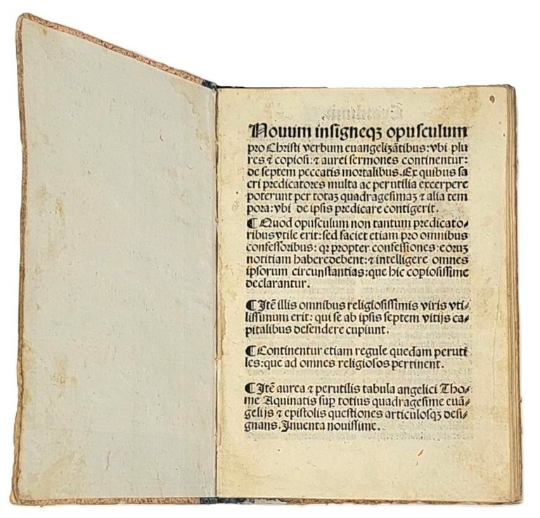 Nouum insigneque opusculum pro Christi verbum euangelizantibus: vbi plures &amp;amp; … | Immagine Gallery 3