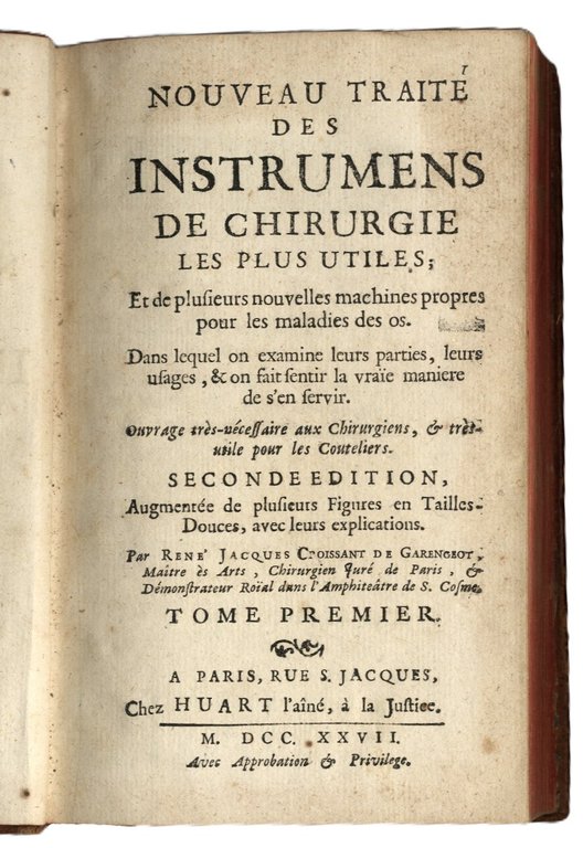 Nouveau Trait&amp;eacute; des instruments de chirurgie les plus utiles... | Immagine Gallery 5